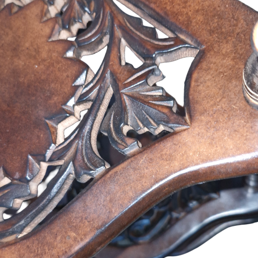 Wooden 3 Shelves Corner Table | Mini Corner Stand